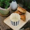 thumbnail image 4 of unbranded 100Ud Para Muffins Negro Para Hornear Y Empacar Postres En Pastelería, 4 of 6