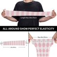 thumbnail image 3 of Fotbe Plaid Heart Mangas para Brazos con Protección Solar UV- Cubrebrazos para Tatuajes – Mangas Deportivas Refrigerantes UPF 50 para Hombre y Mujer, 3 of 7
