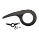thumbnail image 4 of Varera de cubierta de la cadena de bicicletas 46T-52T Protección liviana Piezas de bicicleta Caso protector para montar en bicicleta Reemplazo de Solución para la cola negra transparente, 4 of 8
