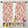 thumbnail image 5 of Blackout Kids Curtains,Pink Halloween Ghosts Bats and Pumpkins Childrens Insulated Curtains Set Of 2,Bedroom Essentials,Toddler Room Decor 42x54in(106x137cm), 5 of 5