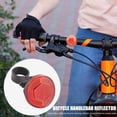 thumbnail image 4 of Reflector de manillar de bicicleta Luz reflectora de advertencia para manillar de bicicleta con lente de seguridad para montar en bicicleta de montaña Hugtrwg Para estrenar, 4 of 7