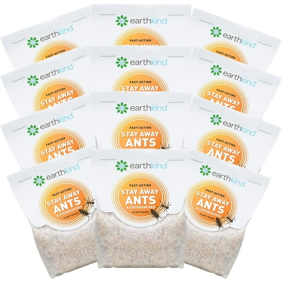 Stay Away Ants & Cockroaches Deterrent Pest Control Scent Pouches - All Natural, Environmentally Friendly, No Mess (12-Pack)