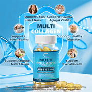 GPGP Greenpeople Multi Collagen Pills 5000mg - 120 Capsules - Healthy Joints, Hair, Skin, Nails
