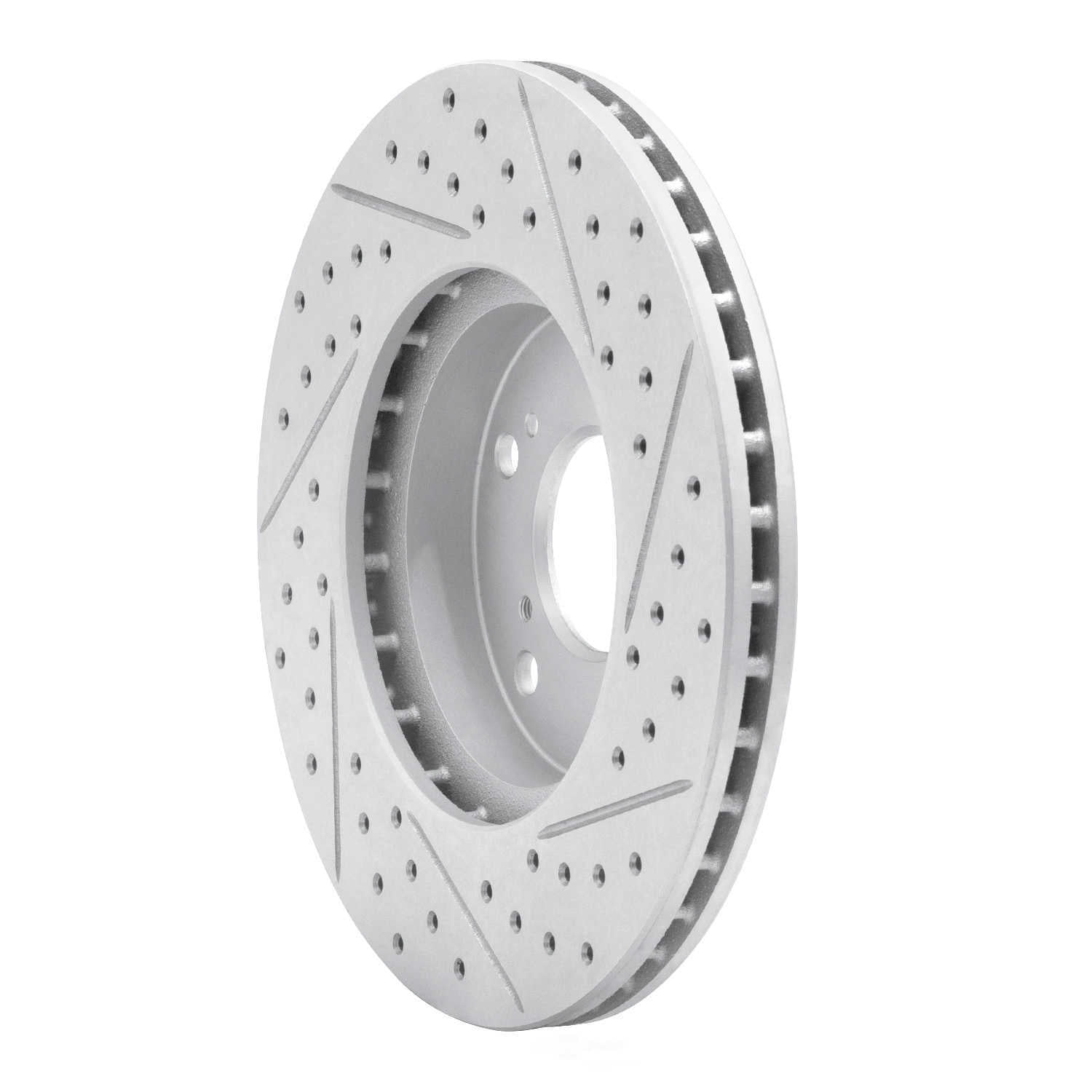 Dynamic Friction Company 830-59042L DFC Geoperformance Rotor - Drilled and Slotted
