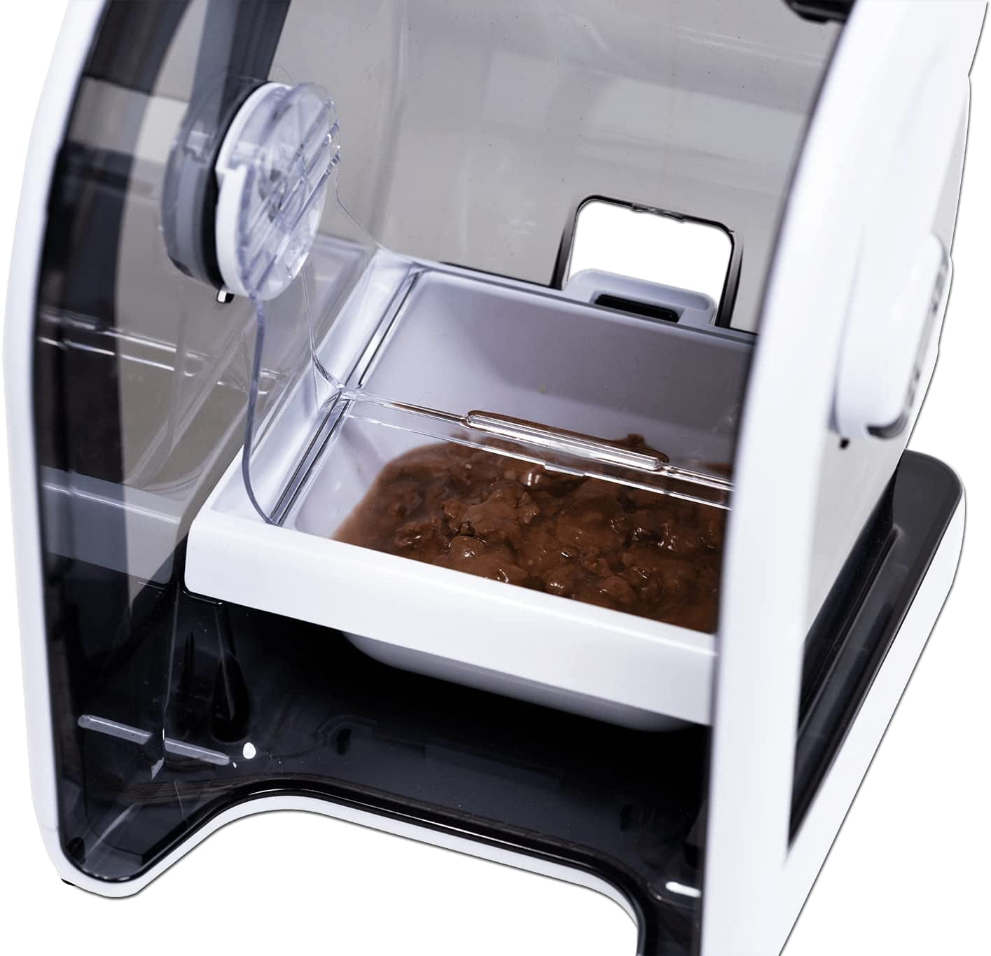 MiBowl Automatic Microchip Cat Feeder with BPA Free Bowl, Enclosed Back, and Collar Worn ID Disc