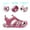 FUCHSIA/SHELL/PINK, variant on Dream Pairs Kids Boys Girls Athletic Sandals Toddler Summer Beach Slippers Flip Shoes 170813-K FUCHSIA/LIGHT/GREY Size 13