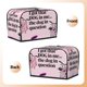 thumbnail image 2 of Funda para tostadora de 2 rebanadas de Courage The Cowardly Dog, funda protectora contra el polvo y las huellas dactilares para pan, funda de poliéster para pequeños electrodomésticos de cocina, 2 of 6