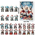 thumbnail image 3 of 2025 Christmas Countdown Advent Calendar – 24 Days Mini Blind Box Baby Figurines, Surprise Daily Hanging Ornaments, Holiday Gift for Kids & Family, 3 of 5