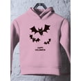 thumbnail image 3 of Flying Bats Happy Halloween  Hoodie Toddler -Image by Shutterstock,  4 Toddler, 3 of 4