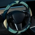 thumbnail image 2 of Whale 14.5 Inch Printing PVC Leather Car Wheel Cover Steering Wheel Cover Auto Accessories, 2 of 6