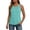 Mint Green, variant on Womens Workout Tops for Women Racerback Tank Tops Mesh Quick Dry Shirts Athletic Running Tank Tops Sleeveless Gym Clothes Black M