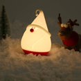 thumbnail image 1 of Boyan Luz Nocturna para Niños Regalo de Navidad Santa Claus Muñeco de Nieve Blanco Cálido Lámpara de Luz Nocturna de Silicona Lámpara Portátil Recargable USB para Dormitorio Dormir Regalos de cumpleaños Zhivalor YQ-0533, 1 of 6