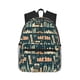 thumbnail image 1 of Easygdp UAE Travel1 1 Mochila Casual para Portátil, Mochila para Escuela, Viajes, Negocios, 1 of 6