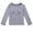 Gray, variant on GYRATEDREAM Girls Lettuce Trim Basic Cute Cat Print Tee Shirts Casual Blouse Tops for 1-8T