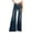 Dark Blue, variant on UJNDER Women's High Waisted Wide Leg Jeans Classic Washed Denim Stretch Comfort for Everyday Retro Dark Blue M