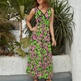 thumbnail image 4 of Leopard Print Pattern Art Sleeveless Dress Women's Summer Suit Dresses for Women 2025 Luxury Party Dress, 4 of 7