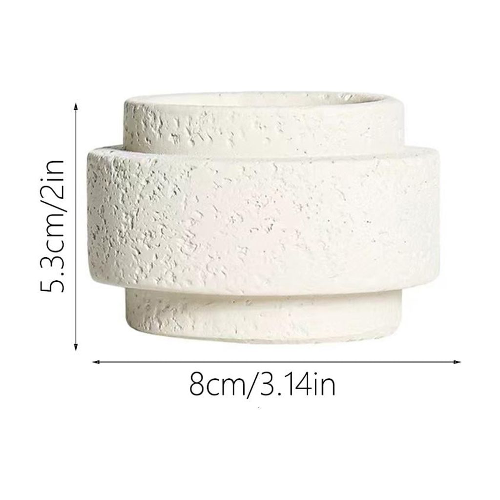 Handmade Round Candle Cup Casting Molds Scented Candle Silicone Molds Plaster Molds Craft Supplies for Candle Making