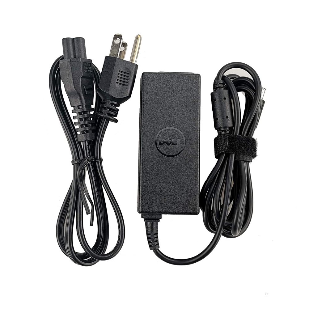 Dell Laptop Charger 45W AC Adapter with Power Cord for Dell Inspiron 13