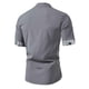 thumbnail image 4 of Camisas de Manga Corta de los Hombres Casual Color Sólido Collar de Solapa Suelto Top de Verano, Manga Corta Tops de Verano para la Comodidad Diaria, 4 of 4