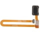 thumbnail image 2 of 1 Unidad Cables Flexible Botón Interruptor De Inicio Trabaja Smartphone Negro mate, 2 of 8