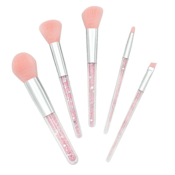 Soimiss Cosmetics Brush Set Premium No Shedding Bristles for Makeup 5Pcs