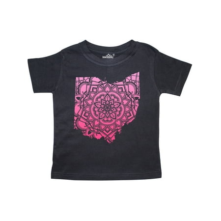 

Inktastic Ohio Silhouette Mandala Gift Toddler Boy or Toddler Girl T-Shirt