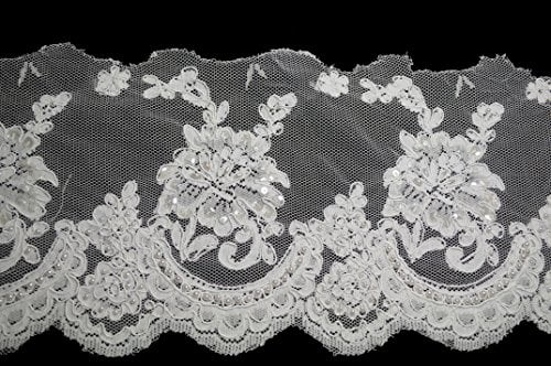 scalloped lace trim by the yard