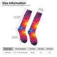 thumbnail image 3 of Women's Knee High Socks Autism Awareness Puzzle Flag Outdoor Casual Tube Socks, 3 of 7