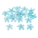thumbnail image 1 of DIY 20 piezas de 9 mm (0,4 pulgadas) Mini flores de resina con diamantes de imitación brillantes de resina plana Azul claro, 1 of 9
