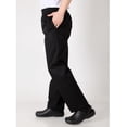 thumbnail image 3 of Unisex Chef Pants Hotel Restaurant Uniform Loose Chef Pants Fit TypeA Black, 3 of 8