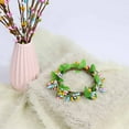 thumbnail image 6 of Specollect Easter Candle Wreath with Colorful Eggs, Small Candle Ring Holder for Pillars, Perfect for Candle Holder, Table Centerpiece, Spring Wreath for Decor, 6 of 7