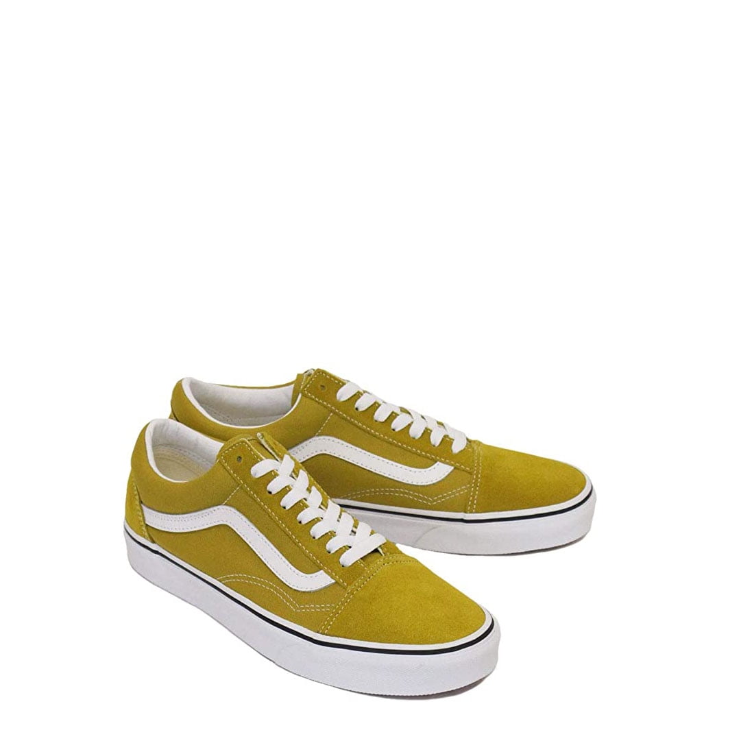 Vans Mens Old Skool Leather Athletic and Training Shoes Green 9 Medium (D)  