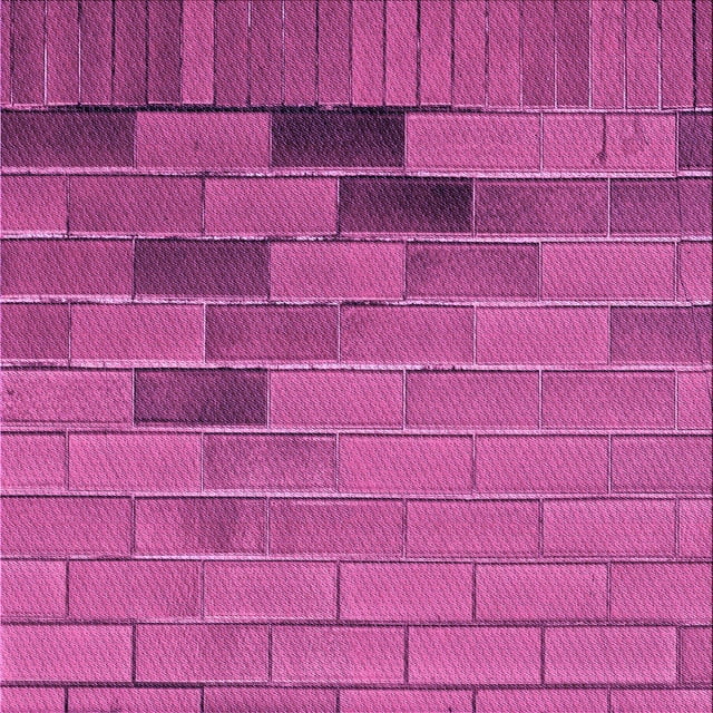Ahgly Company Machine Washable Indoor Square Transitional Medium Violet Red Pink Area Rugs, 6' Square