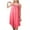Watermelon Red, variant on HomeGardon Nightgowns for Women,Summer Dresses Women's Short Sleeved Nightdress Imitation Silk Nightdress