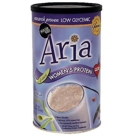 Designer Whey Aria Women's Vanilla Protein Shake Mix, 12 oz
