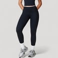thumbnail image 2 of Women's High Waist Seamless Leggings with Tummy Control and Sculpting Fit for Active or Casual Everyday Wear - X Large, Black, 2 of 7