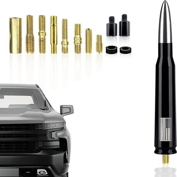 Silver Bullet Antenna for GM Chevy Silverado and GMC Sierra Trucks