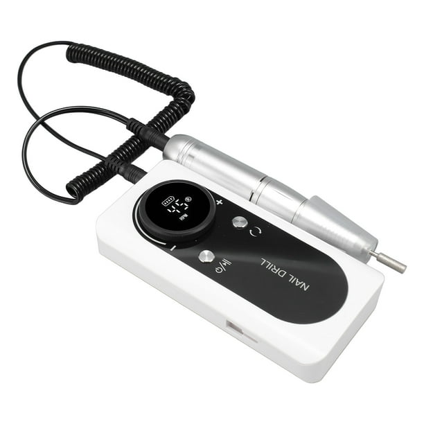 Juego de Lima de Uñas Eléctrica ANGGREK Máquina de Pulir Recargable 45000 RPM