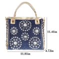 thumbnail image 3 of Sac à Main pour Femmes Mode Décontractée Sac à Bandoulière avec Strass, 3 of 7