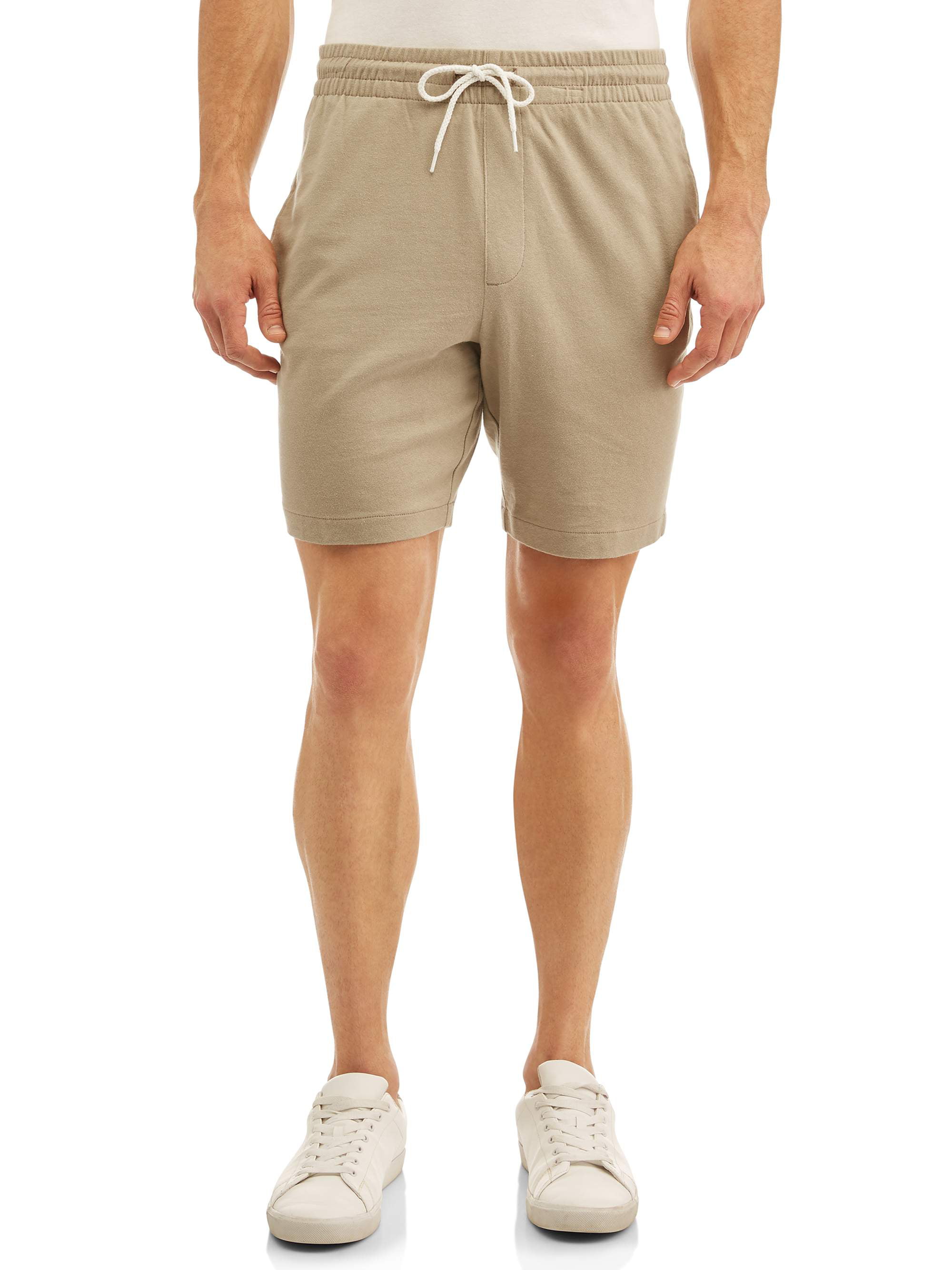 Men's Knit Jogger Shorts - Walmart.com