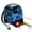 Blue, variant on 3 in 1 Digital Laser Tape Measure & Laser Cross Marking 131ft/40m Laser Distance Meter and 16Ft/5m AutoLock Tape Backlight LCD Screen for Indoor and Outdoor Use