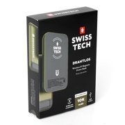 Swiss Tech Portable Power Bank, 10000mAh, Wireless Charging, Magnetic Attachment, Fast Charge Compatible