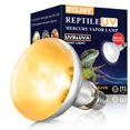 thumbnail image 1 of Lámpara térmica para reptiles MIXJOY, 100 W, luz solar UVA UVB de espectro completo, 1 of 7