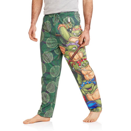 Ragazzi Blu Verde Tartaruga Ninja comodi Lounge Pants Pantaloni PJ Bottoms 5-6 anno. 