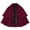 Wine, variant on YTCAMLO Two Tier Flared Hem Lace Up Front Shoulder Cloak, Medieval Vintage Short Cape Poncho, Soft Comfort Cape Wraps
