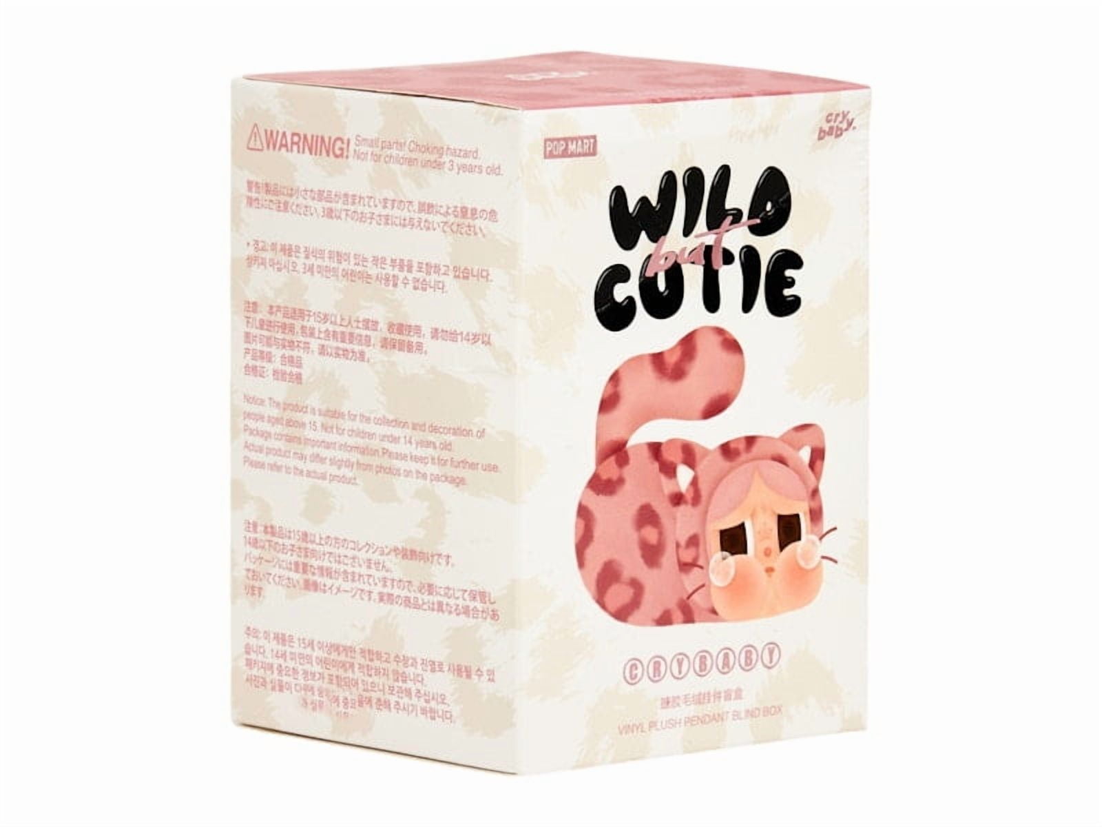 Pop Mart CRYBABY Wild but Cutie Series Vinyl Plush Pendant Single