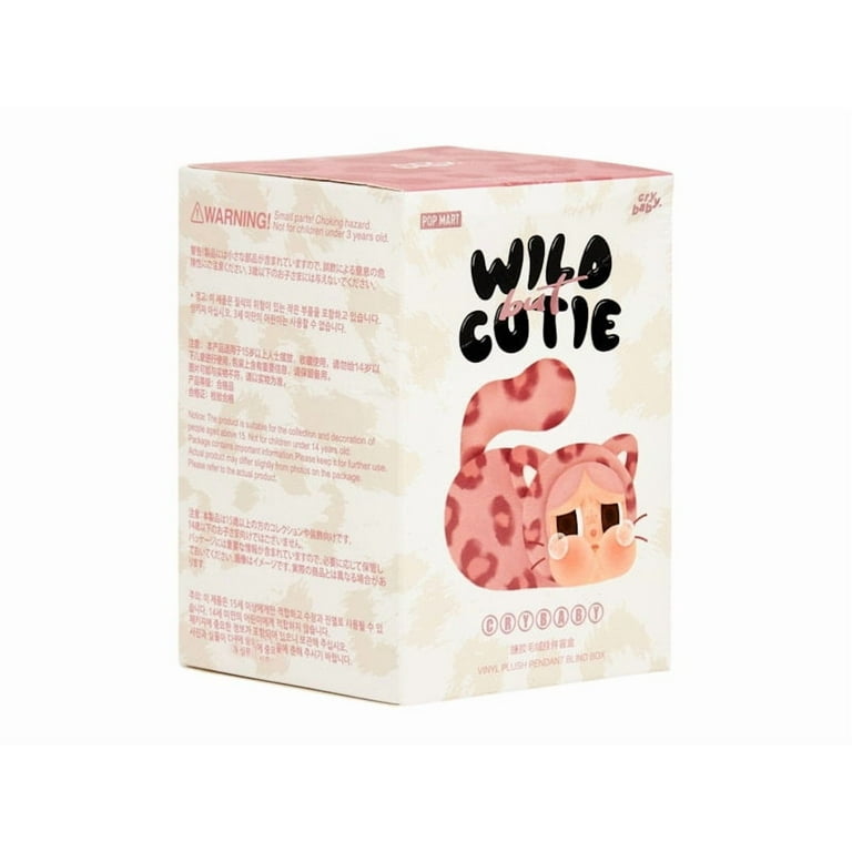Pop Mart CRYBABY Wild but Cutie Series Vinyl Plush Pendant