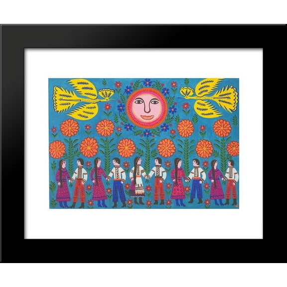 Our Army, Our Protectors 20x24 Framed Art Print by Primachenko, Maria