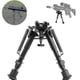 thumbnail image 1 of Foldable Rifle Bipod - Adjustable Hunting Swivel Mount, 1 of 5