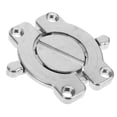 thumbnail image 3 of KAKOWELY 2pcs Table Buckle Connector Zinc Alloy Table Furniture Splicing And Fixing Connector Buckle Table Board Connector Hardware With Screws Accessories, 3 of 5